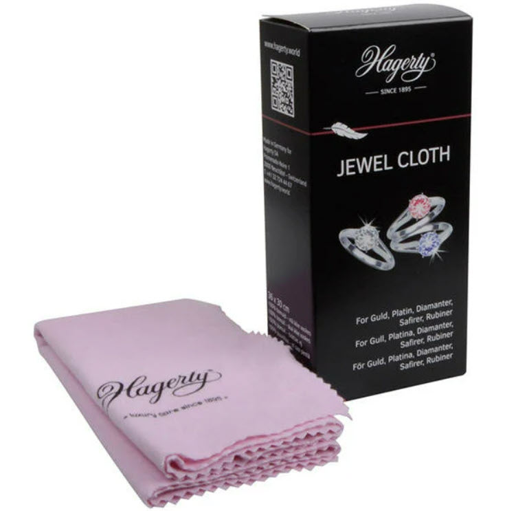 Hagerty Jewel cloth, Pusseklut for gull med sten