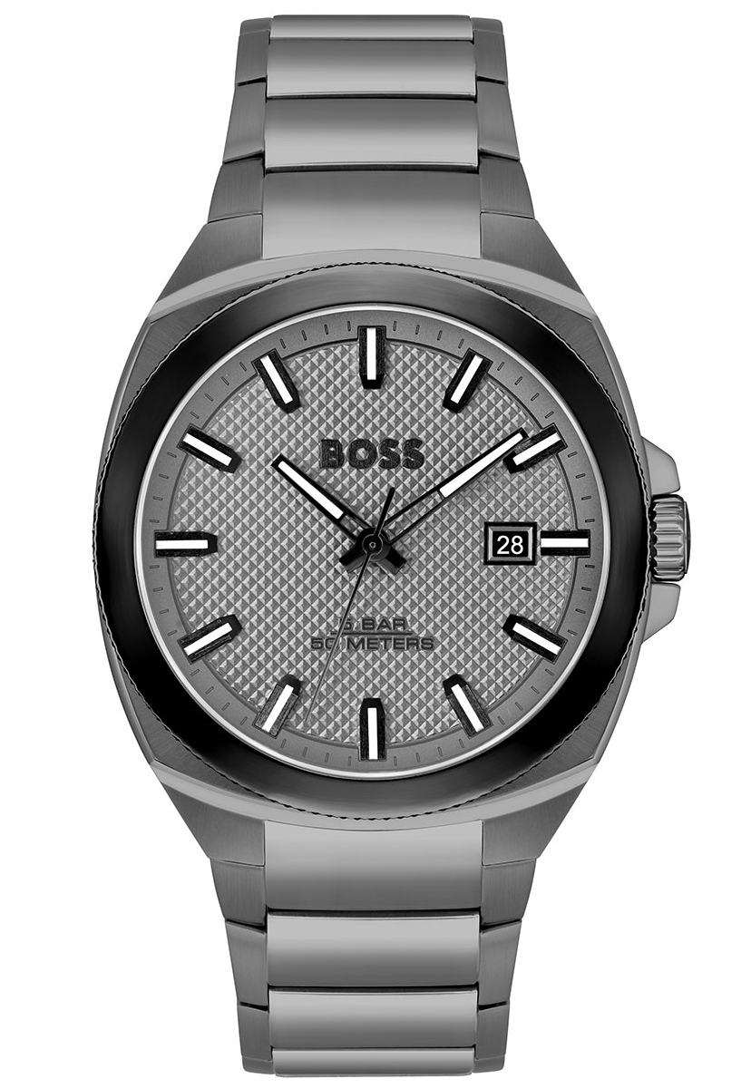 Hugo Boss, Walker herreklokke med stållenke