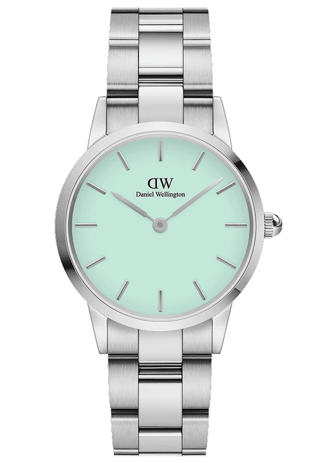 Daniel Wellington DW Watch Iconic Link Mint Silver 36mm