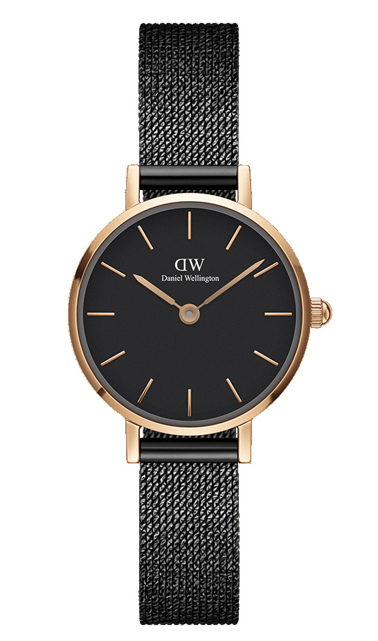 Daniel Wellington DW Watch Petite Pressed Ashfield 24mm Rose Gold