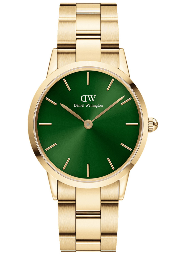 Daniel Wellington DW Watch Iconic Link Emerald Gold 32mm