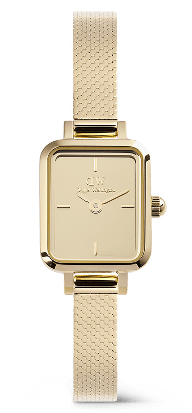 Daniel Wellington DW Watch Quadro Mini Reflection Gold 15.4x18.2mm