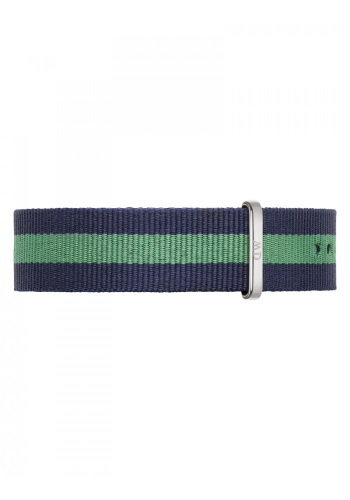 Wristband Daniel Wellington Classic Warwick Silver 20 mm DW00200019 -   -  -  -  -