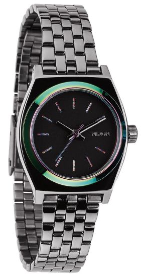 Nixon Small Time Teller Gunmetal Multi A399-1698 RAB