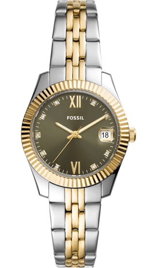 Damenuhr Scarlette Damenuhr Fossil Edelstahl Fossil Damenuhr