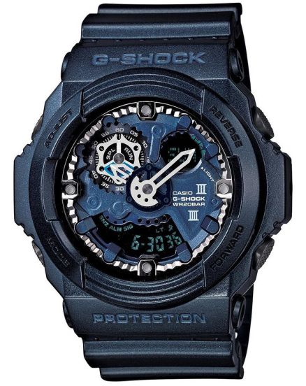 Casio G-Shock GA-300A-2AER Dykkerklokke i Blå GA300A 2AER