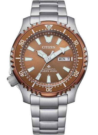 Citizen Promaster Marine Automatic Limited Edition NY0164 65X Dykkerklokke i Solv NY0164 65X