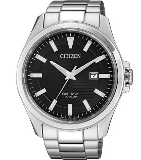 Citizen Eco Drive Titanium Radio Controlled Chrono AT8130 56L RIP