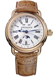 Aerowatch 1942 Moon Phase A 75970 RO01