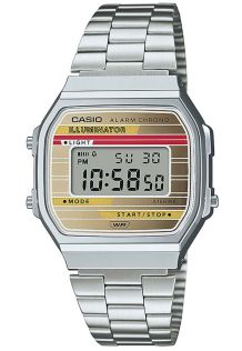 Casio Vintage kalkulatorur med gullfarget display og heritage-inspirert design | A168WEHA-9AEF