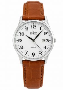 Inex Mens Classic White Dial 38mm 