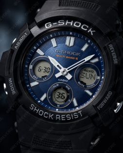 Casio G-Shock digital solcelledrevet radiostyrt herreklokke 46mm 