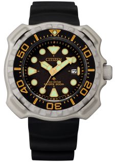 Citizen Eco-Drive Super Titanium dykkerklokke | Professional 200m med Duratect MRK | BN0220-16E