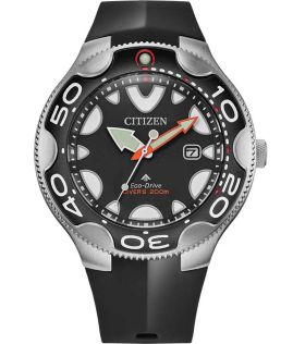 Citizen Promaster "Orca" dykkerklokke i stål med E168 urverk og 200m vanntetthet | BN0230-04E
