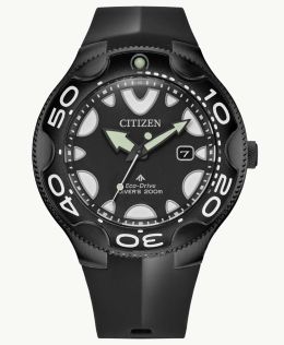 Citizen Promaster dykkerklokke i svart spesialutgave med Eco-Drive og 200m vanntetthet | BN0235-01E