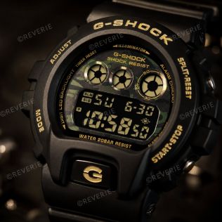 Casio G-Shock Black Golden Camo 50mm 