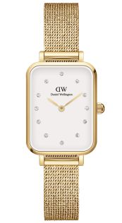 Daniel Wellington Quadro Lumine Pressed Evergold 20mm DW00100599