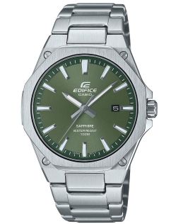 Ultra-slank Edifice grønn urskiveklokke med 7,8 mm profil | EFR-S108D-3AVUEF