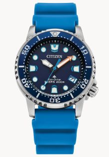 Citizen Promaster Eco-Drive dame dykkerklokke med blå urskive | EO2028-06L