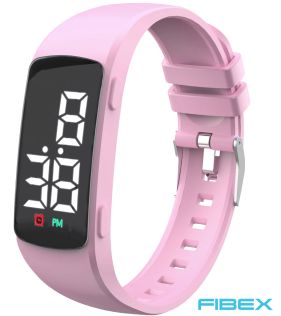 Rutinetrener for jenter rosa aktivitetsklokke | FIBEX15V3PINK