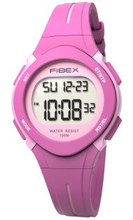 Multifunksjonsklokke for jenter rosa | FIBEX19EN002