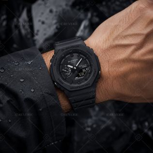 Solcelledrevet Casio G-SHOCK med Carbon Core Guard og 200M vannbestandighet 45mm