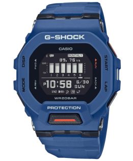 Blå GPS fitnessklokke med Bluetooth, skritteller og 200M vannbestandighet | GBD-200-2ER