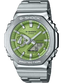 G-SHOCK G-Steel med grÞnn urskive og Ättekantet stÄlramme, 200M vannmotstand | GM-2110D-3AER