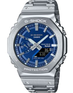 Blå dampavsetning G-SHOCK med fullmetall solcelle og Bluetooth | GM-B2100AD-2AER