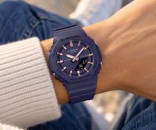Lilla Casio G-Shock Mini klokke i kompakt design på 40mm 