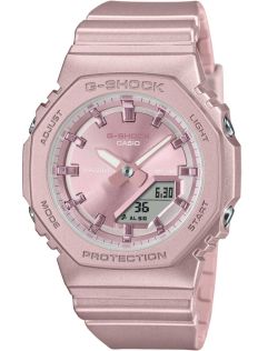 Bio-basert rosa G-SHOCK med perlemorssilkefinish for dame | GMA-P2100ST-4AER