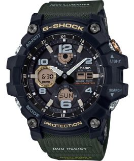 G-Shock Mudmaster med solceller og radiokontroll, 200M vannmotstand | GWG-100-1A3ER