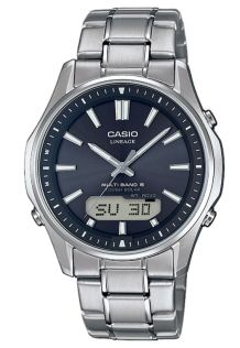 Titanium solcelledrevet radioklokke med safirglass | LCW-M100TSE-1AER