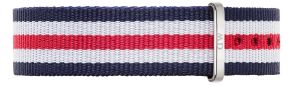 Wristband Daniel Wellington Canterbury Silver 20mm DW00200016 