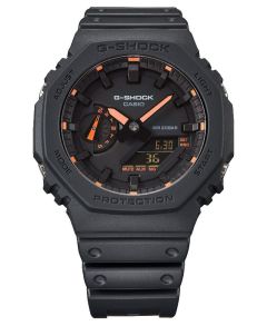 Ultra-slank G-Shock med karbonramme og digitalt display, 200M vannbestandighet | GA-2100-1A4ER