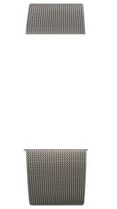 Grey Mesh Strap for Skagen Klassik Titanium 233XLTTMO 225282 