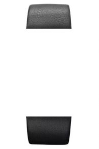 Black Leather Strap for Skagen 233XXLSLB 22mm 3428 