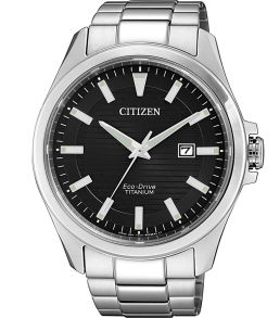 Citizen elegant herreur med Eco-Drive og Super Titanium | BM7470-84E