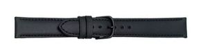 Falkenlund Deluxe Beco Watch Strap Soft Nappa Glatt Calf Leather 22mm Black Buckle 662122 