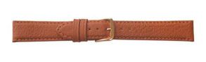 Falkenlund Deluxe Beco Watch Strap Imperator Nature Calf Leather 14mm Stainless Steel Buckle 6661314G 