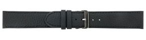 Falkenlund Deluxe Beco Watch Strap Imperator Black Calf Leather 22mm Stainless Steel Buckle 667122S 