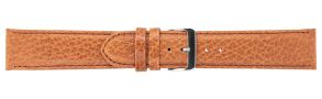 Falkenlund Deluxe Beco Watch Strap Imperator XL Light Brown Calf Leather 20mm Stainless Steel Buckle 6671320S 