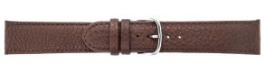 Falkenlund Deluxe Beco Watch Strap Imperator Brown Calf Leather 22mm Stainless Steel Buckle 667222S 