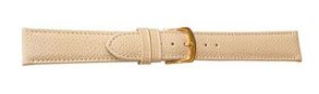 Falkenlund Deluxe Beco Watch Strap Sophia Beige Calf Leather 22mm Gold Plated Buckle 6681122G 