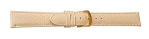 Falkenlund Deluxe Beco Watch Strap Hermes Beige Calf Leather 20mm Gold Plated Buckle 6681120G 