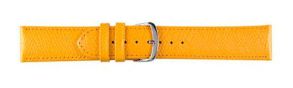 Falkenlund Deluxe Beco Watch Strap Hermes Calf Leather Yellow 14mm Stainless Steel Buckle 668614S 