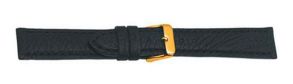 Falkenlund Deluxe Beco Watch Strap Camel-Sportband Bison Black 22mm Stainless Steel Buckle 680122G 