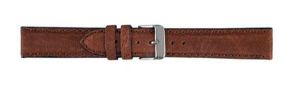 Falkenlund Deluxe Beco 22mm Watch Strap Camel Sport Cognac Silver Buckle 680922S 