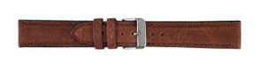 Falkenlund Deluxe Beco 18mm Watch Strap Camel Sport Cognac Silver Buckle 680918S 
