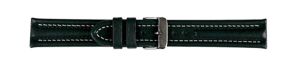 Falkenlund Deluxe Beco 24mm Watch Strap Arizona Sport Black Steel Buckle 682124S 